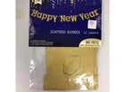 Happy New Year Banner - Gold - SKU:F97282 - UPC:749567972824 - Party Expo