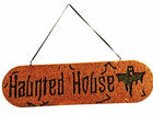 Haunted House Sign Glitter - SKU:81020 - UPC:721773810206 - Party Expo