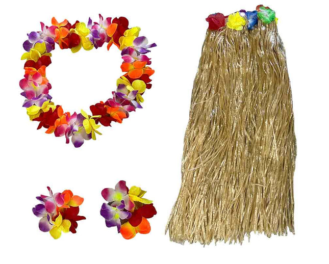Hawaiian Accessory Kit - SKU:30856 - UPC:843248162228 - Party Expo