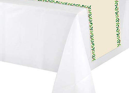 Holly Table Runner - SKU:325447 - UPC:039938427498 - Party Expo