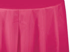 Hot Magenta Oct Round Table Cover - SKU:703277 - UPC:073525812991 - Party Expo