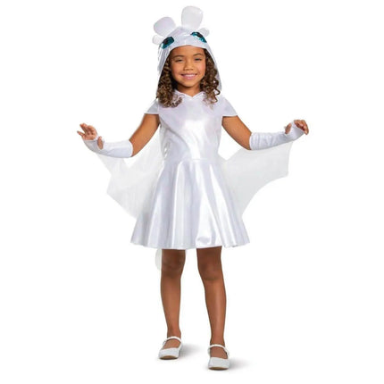 How To Train Your Dragon - Light Fury Classic Costume - S (4-6x) - Party Expo
