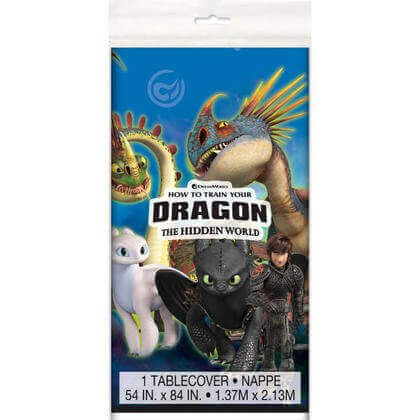 How To Train Your Dragon Tablecover - SKU:79173 - UPC:011179791736 - Party Expo