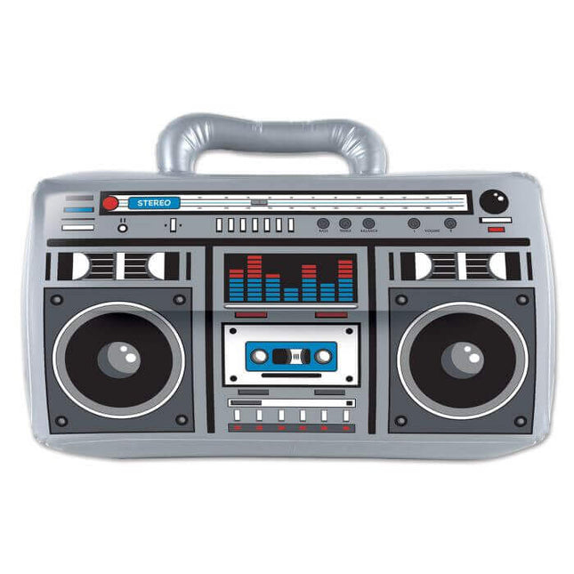 Inflatable Boom Box - SKU:53773 - UPC:034689202493 - Party Expo