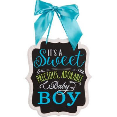 Baby Shower - "It's A Boy" Hanging Decoration - SKU:241542 - UPC:013051665029 - Party Expo