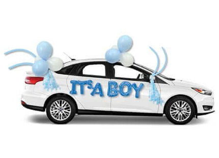 "It's A Boy" Parade Balloon Kit - SKU:48525 - UPC:091451485256 - Party Expo