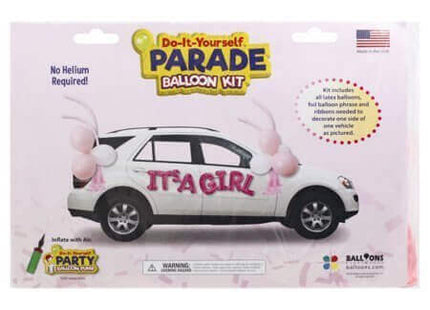 "It's A Girl" Parade Balloon Kit - SKU:48524* - UPC:091451485249 - Party Expo