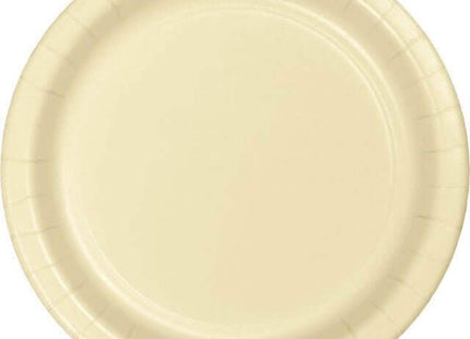 Ivory 7" Plate - SKU:79161B - UPC:039938170714 - Party Expo