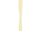 Ivory Plastc Knives - SKU:10582 - UPC:073525109435 - Party Expo