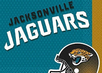 Jacksonville Jaguars - Lunch Napkins (16ct) - SKU:512338 - UPC:013051408022 - Party Expo