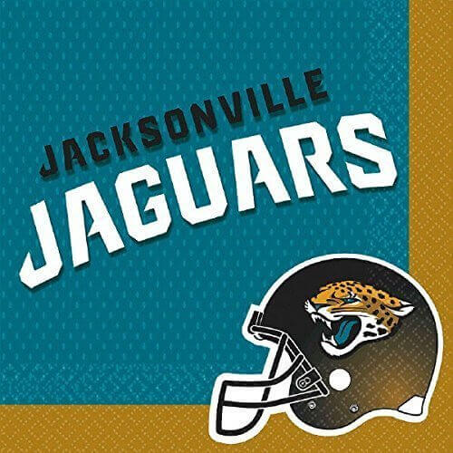 Jacksonville Jaguars - Lunch Napkins (16ct) - SKU:512338 - UPC:013051408022 - Party Expo