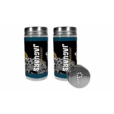 Jacksonville Jaguars - Tailgate Salt & Pepper Shaker Set - SKU:FTSP175 - UPC:754603701870 - Party Expo