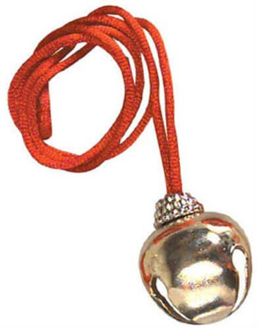 Jingle Bell Necklace (1.5") - SKU:ZC-JINBE - UPC:097138618764 - Party Expo