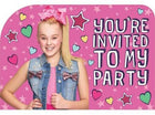 JoJo Siwa - Invitation Postcards - SKU:491900 - UPC:013051783006 - Party Expo