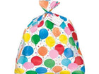 Jumbo Birthday Balloon Plastic Gift Bag (1ct) - SKU:74769 - UPC:011179747696 - Party Expo