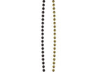 Jumbo Party Beads (Black And Gold) - SKU:57247-BKGD - UPC:034689572473 - Party Expo
