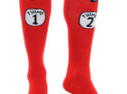 Kids' Thing 1 & 2 Costume Socks - SKU:430043 - UPC:618480020977 - Party Expo