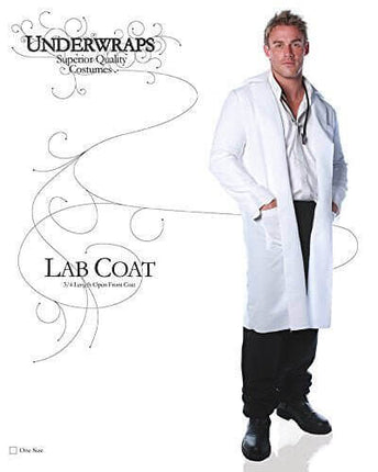 Lab Coat - One Size Fits Most - SKU:29017OS - UPC:843248118768 - Party Expo