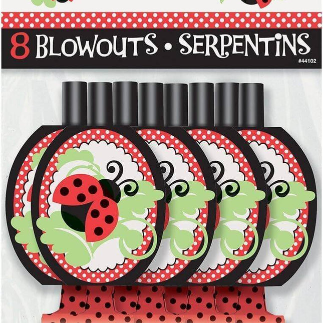 Ladybug - Blowouts (8ct) - Party Expo