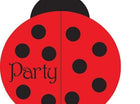 Ladybug Fancy Bulk Invites - SKU:895019B - UPC:073525975665 - Party Expo