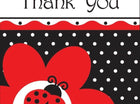 Ladybug Fancy Thank You - SKU:899019 - UPC:073525975672 - Party Expo