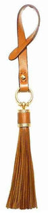 Leather Tassel Key Ring Assorted (1 piece) - SKU:KEY-10005 - UPC: - Party Expo