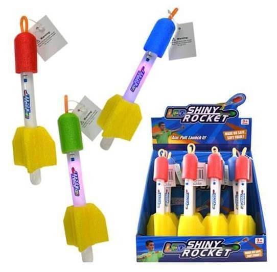 LED Flying Rocket - SKU:XYB2022B - UPC:678634881434 - Party Expo