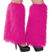 Leg Warmers Plush - Pink - SKU:397283.103 - UPC:013051385057 - Party Expo