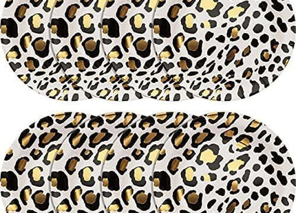 Leopard 7" Plate - SKU:354592 - UPC:039938845742 - Party Expo