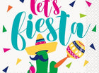 Let's Fiesta Beverage Napkin - SKU:73462 - UPC:011179734627 - Party Expo