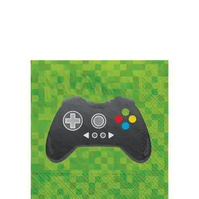 Level Up Beverage Napkins (16ct) - Party Expo