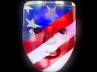 Light Up Patriotic Double Mask - SKU:ZP-MASSK - UPC:097138889188 - Party Expo