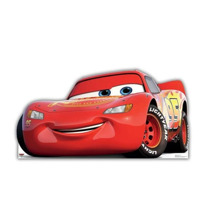 Cars 3 - Lightning McQueen Cardboard Standee - SKU:2424 - UPC:082033024246 - Party Expo