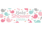 Lil' Spout Pink Giant Baby Shower Party Banner - SKU:324415 - UPC:039938415105 - Party Expo