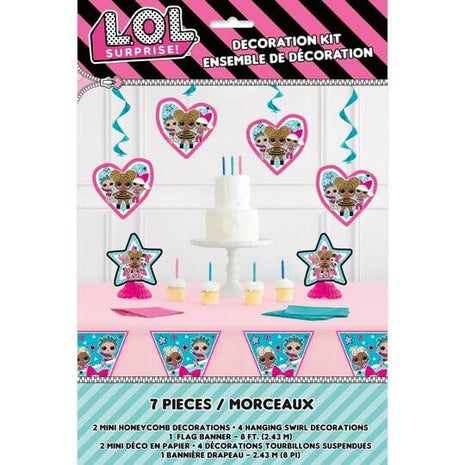 LOL Surprise! Decoration Kit - SKU:23787 - UPC:011179237876 - Party Expo