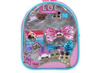 LOL Surprise! - Hair Accessory Set Backpack - SKU:LOLAB - UPC:678634506047 - Party Expo