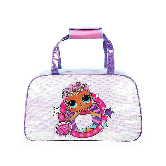 LOL Surprise! - Kids Sequin Carry-on Duffel Bag - SKU:KAD3148659 - UPC:688955865907 - Party Expo