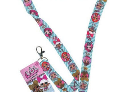 LOL Surprise! - Lanyard with Lobster Claw ID Key Holder - SKU:LOLL - UPC:678634506078 - Party Expo