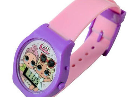 LOL Surprise! - Pink & Purple Digital Watch - SKU:LOL40301 - UPC:030506483076 - Party Expo