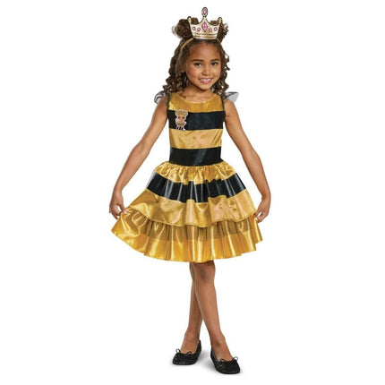 LOL Surprise! - Queen Bee Classic Costume - M (7-8) - SKU:10510K - UPC:039897895352 - Party Expo