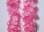 Luau - Deluxe Pearlized Pink Lei - SKU:71270 - UPC:721773712708 - Party Expo