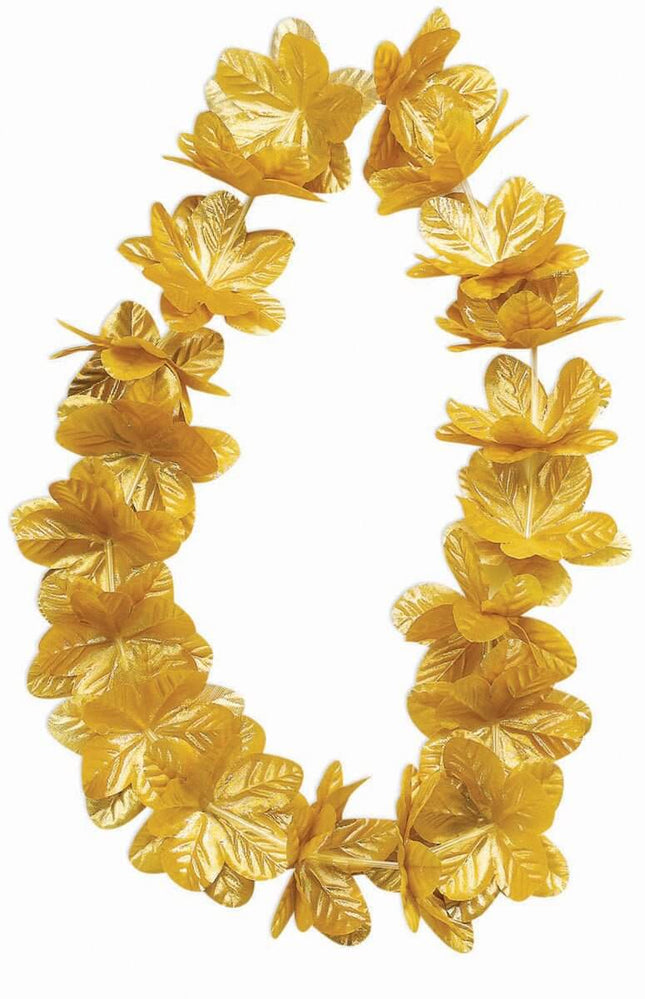 Deluxe Lei Gold - SKU:82364 - UPC:721773823640 - Party Expo