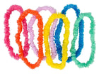 Luau - Plastic Leis (12ct) - SKU:LU-LEIS2 - UPC:097138617248 - Party Expo