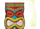 Luau - Tiki Time Invitations (25ct) - SKU:327313 - UPC:039938448783 - Party Expo