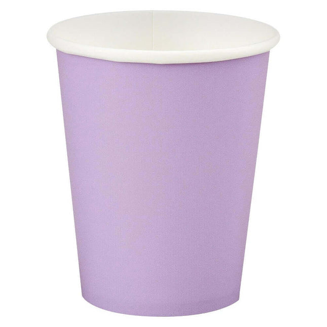 Luscious Lavender 9oz Cup - SKU:56193B - UPC:039938171384 - Party Expo