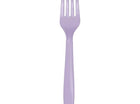 Luscious Lavender Plastic Forks - SKU:010470- - UPC:073525109091 - Party Expo