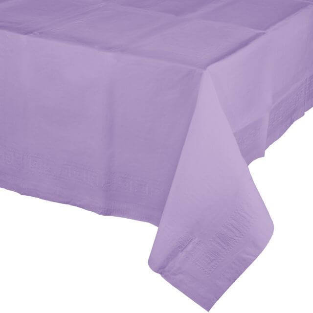 Luscious Lavender Tis-Ply Tablecover 54*108 - SKU:710212 - UPC:039938153489 - Party Expo