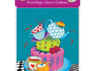 Mad Tea Party Lootbags (8ct) - SKU:49513 - UPC:011179495139 - Party Expo