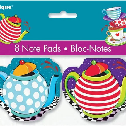 Mad Tea Party Note Pads - Party Expo