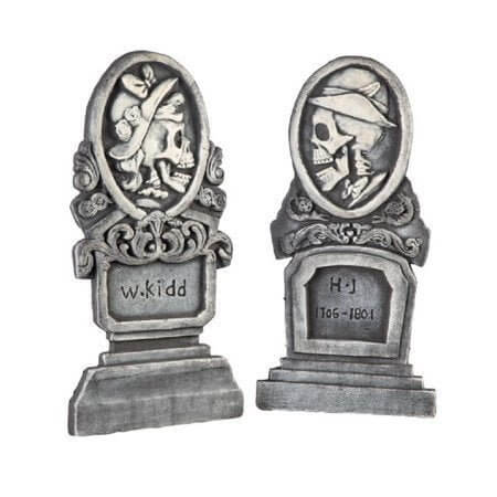 Mansion Tombstone Set ( 2 pieces) - SKU:77840 - UPC:762543778401 - Party Expo